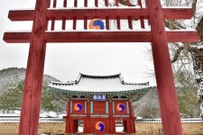 [포토뉴스] 장성군, 하얀 눈 덮인 필암서원 장관