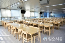 양주시, 코로나19 사회적 거리두기… 구내식당 칸막이 설치