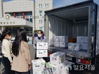합천군, 친환경농산물 팔아주기 운동 동참