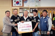 어쭈구리야구단, 코로나 극복 특별성금 기탁