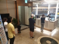 중구 실내체육시설, 방역 모의훈련 실시