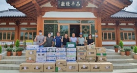 담양군 창평면. 이웃사랑 기부 물결 잇따라