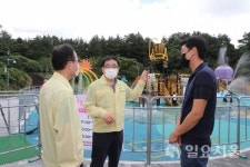 허성무 창원시장, 현동 물놀이장 개장 점검 나서
