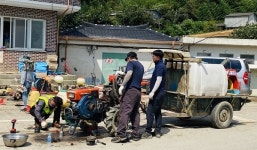 나주시, 수해지역 농기계 전문 수리반 긴급 투입