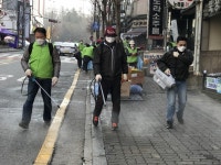 서구자원봉사센터, 2021 새봄맞이 청결 및 방역 활동