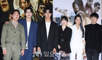 [IS포토] '불어라 검풍아' 조바른 감독과 주역들