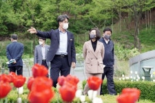 은수미 성남시장, 성남가드너 교육생 격려차 신구대 식물원 방문
