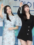 [IS포토] 정우연-전혜연, 하늘의 인연 두 주연 발랄 경쟁