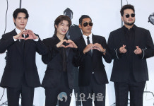 [IS포토] 딴따라 JYP 공연온 GOD 데니안-손호영-박준형-김태우