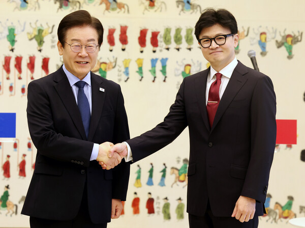 한동훈 이재명 지사, 계엄 검토 필요성 언급 - 발언 파장 거셀 듯