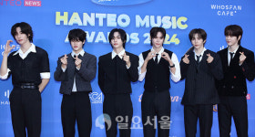 [IS포토|한터뮤직어워즈] 라이즈, 핸섬가이들