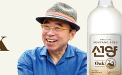 오크통 숙성 원액 블렌딩한 희석식 소주 선양 오크 출시