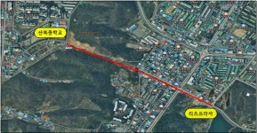 군산시, 4토지~리츠프라자호텔 도로개설 공사 원활