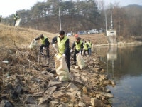 성주, 자산저수지 환경정화