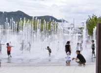 한국마사회 렛츠런파크 부산경남 물놀이 즐기고, 자동차 경품 타고