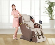 코지마 프리미엄 4D 안마의자 카이저, K쇼핑 런칭방송 진행