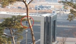 오산 세교1단지, 신호등 없어 주민들 무단횡단
