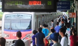 경기도내 전철역 74% 스크린도어 無...서울만 편중