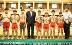 성남제일초, 장사씨름대회 시즌 2관왕...신흥강자 탄생