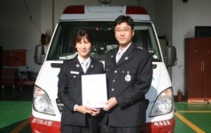 여주소방서, 김영복·황은경 소방교에 하트세이버