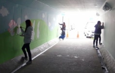 화성시동부출장소, 도시미관 개선 벽화그리기 실시