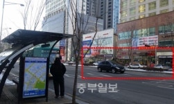 동탄1 버스정류장 설치 7년째 미적...상가 입주민들 분통