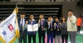 시골 미니학교의 기적 양감중 종별펜싱선수권 3연패 달성