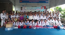 안산 외국인주민센터, 15개국 240여명 태권도 유단자 배출 성과