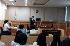 의정부교육청, 중학생 대상 의정부지방법원 견학 실시