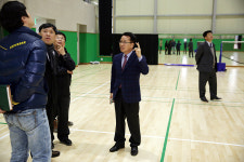 정승현 안산시의원, 시랑체육관 천정 등 시설 점검
