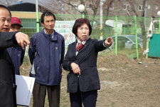 이상숙 안산시의원, 수암 꿈나무 체육공원 조성 예정 부지 방문