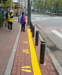 김포시, 초등학교앞 모든 횡단보도 노란 발자국 설치