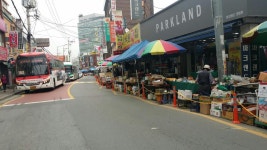 남양주경찰서, 장현 5일장에 사고 예방용 안전질서봉 설치