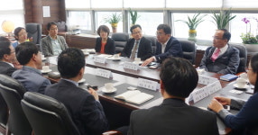 서승원 경기지방 중소기업청장, 안양 기업인 애로사항 청취