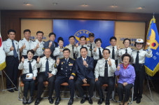 군포경찰서, 한국교통장애인협회 초청 감사장 전달