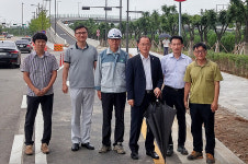 성준모 안산시의회 의장, 4일 개통 ‘샛뿔고가도로’ 현장 점검