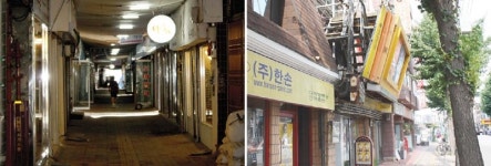 동두천 두드림 5060 청춘로드, 상가는 불 꺼진채 방치…양키시장엔 술집·집창촌만