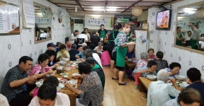 인천 남구 도화1동, 70세 이상 어르신 40여명 초청 삼계탕 대접