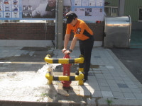 인천남부소방서 숭의119안전센터, 소방용수시설 점검 및 지리조사 실시