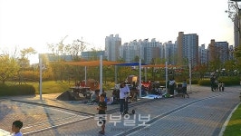 김포시, 한강호수공원·은여울공원에 그늘쉼터 조성