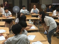 중국 교환공무원, 의왕시 중학생들에게 재능기부