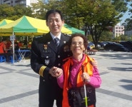 광명경찰서, ‘경기도시각장애인 복지대회’ 참여해 시각장애인 보호 나서