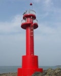 인천해수청, 안전한 선박통항 위한 영흥수도 등표 설치