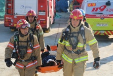 용인소방서, 오는 9월 개통 앞둔 수서~평택간 고속철도 화재 대응 매뉴얼 수립 위한 훈련 실시
