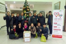 남양주시 와부조안행정복지센터, 이색 크리스마스 트리 설치