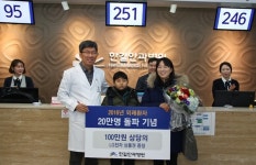 한길안과병원, 연간 환자 20만 명 돌파