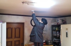 인천 동구, 만석동 일대 화재예방 단독경보형 감지기 설치