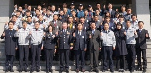 김양제 경기남부지방경찰청장, 과천경찰서 방문