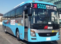 안양 범계역~잠실역 광역급행버스 M5333번 운행