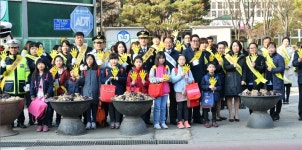 양평경찰서, 양평초교앞서 등굣길 현장체험